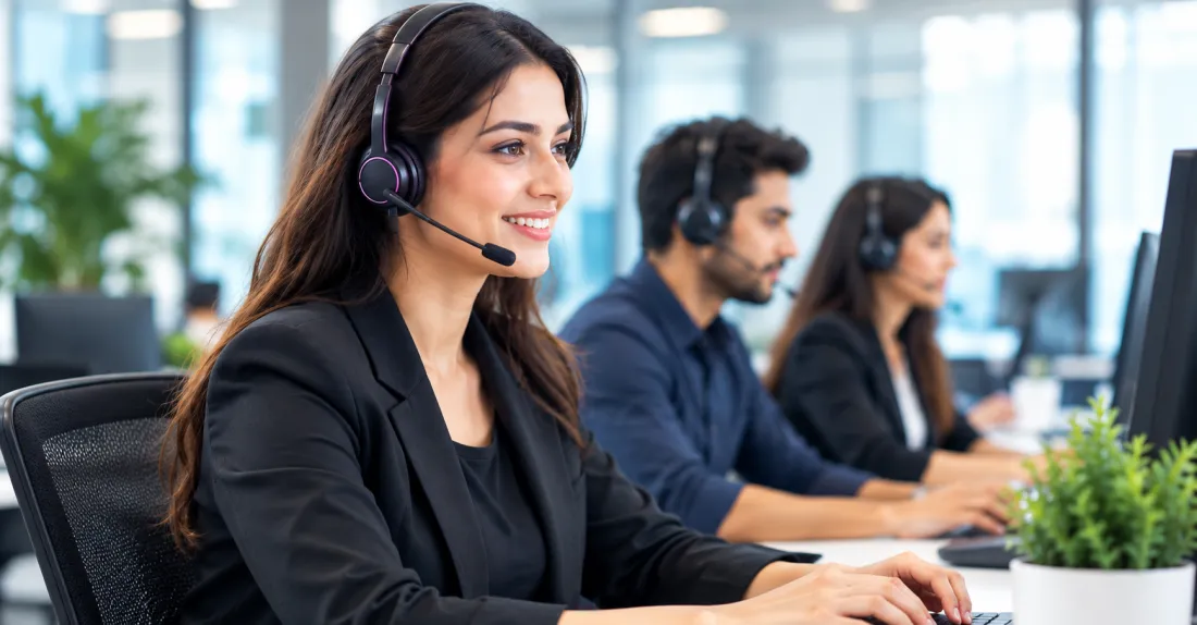 Call center professionals